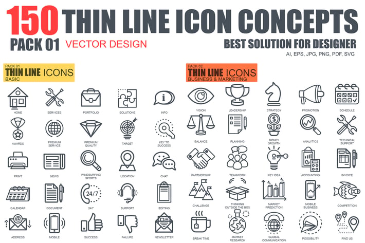 Line icons