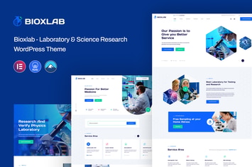Bioxlab - Laboratory & Science Research WP Theme 