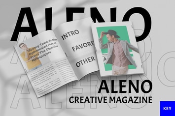 Aleno - Magazine Keynote Template