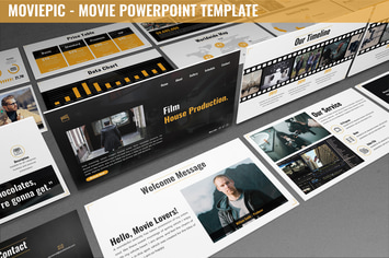 Moviepic - Movie Powerpoint Template
