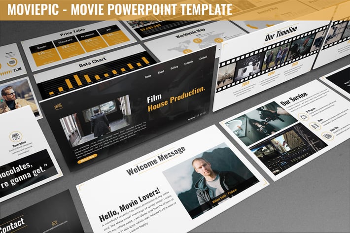 Moviepic - Movie Powerpoint Template
