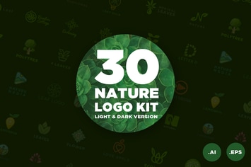 30 Nature Logo Kit