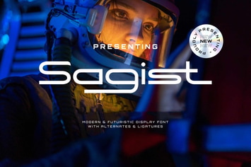 Sagist - Modern Geometric Sans Serif Font