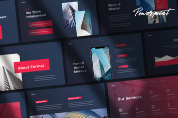Formal - Tech Business Powerpoint Template