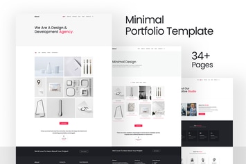 Gimri - Minimal Portfolio Template