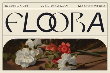 Floora - Modern Font Duo