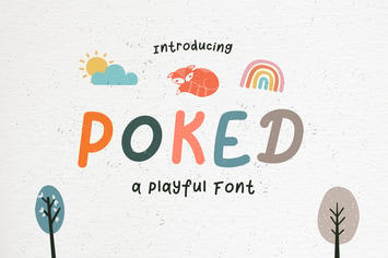 Poked - Fun and Playful Font