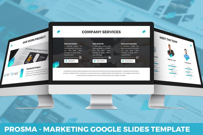 Prosma - Marketing Google Slides Template