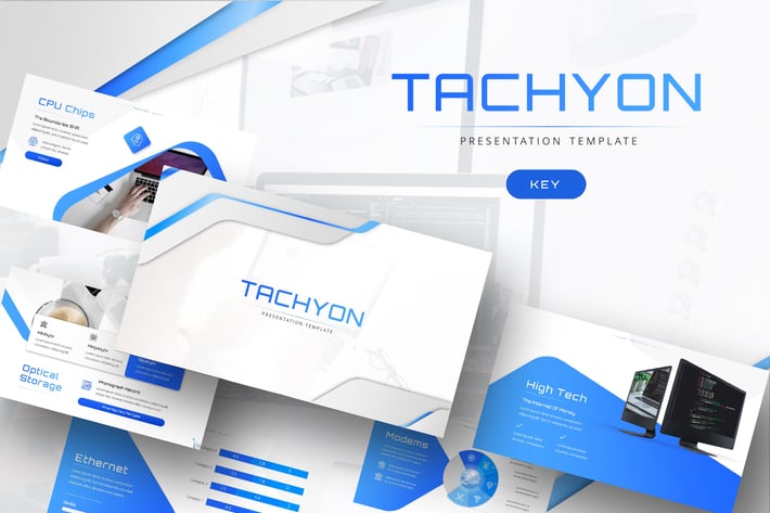 Tachyon - IT Company Keynote Template