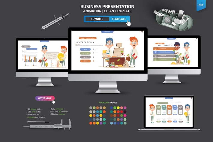 Business Keynote Presentation Templates