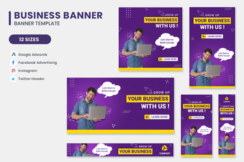 Busiess Google Adwords Banner Template