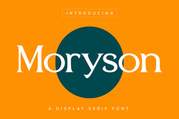 Elegant Serif Modern Display Font