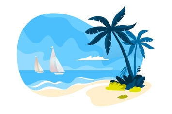 Summer vector illustration