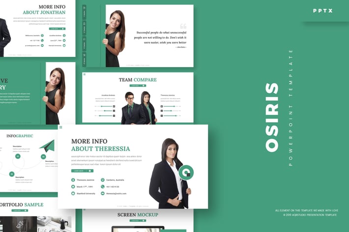 Osiris - Powerpoint Template