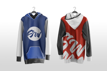 Hanging Hoodie Mockup