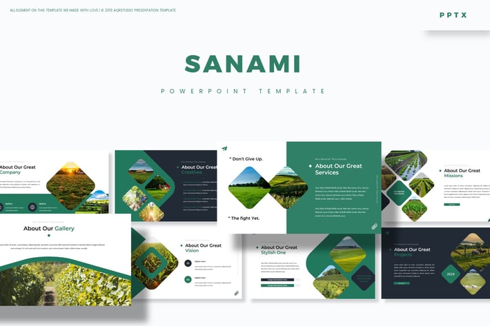 Sanami - Powerpoint Template