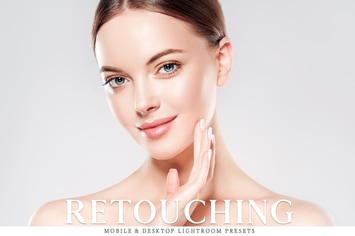 Retouching Mobile & Desktop Lightroom Presets Pack