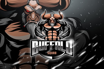 Bufallo Squad - Mascot & Esport Logo