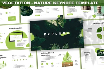 Vegetation - Nature Keynote Template