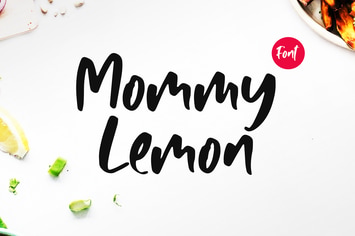 Mommy Lemon - Fun Typeface