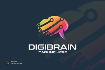 Digibrain - Logo Template