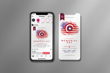 Memorial Day Instagram Set
