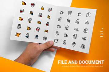 File & Document - Icons
