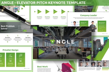 Angle - Elevator Pitch Keynote Template