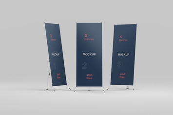 Banner Mockup Set