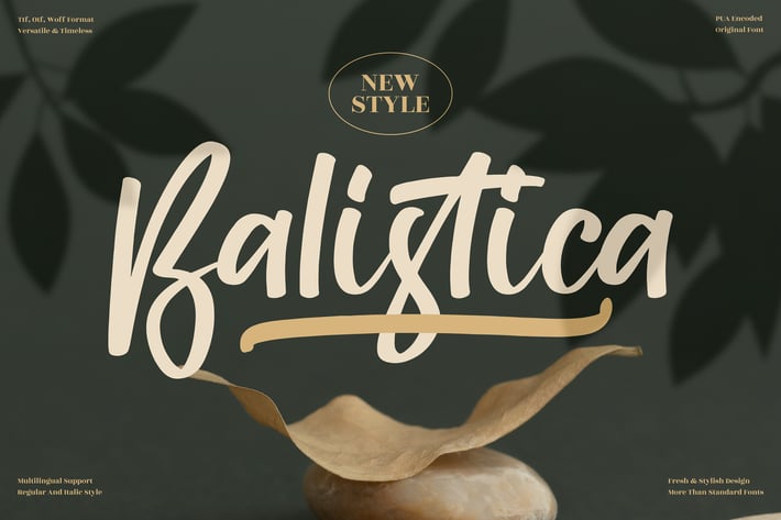 Balistica Modern Handwritten