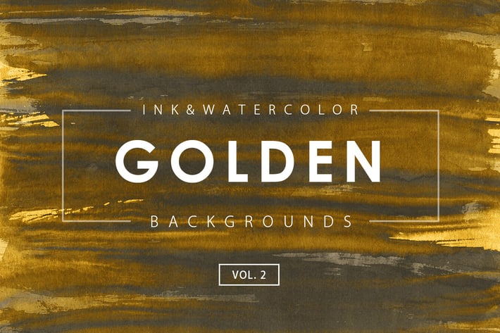 Golden Ink Backgrounds 2