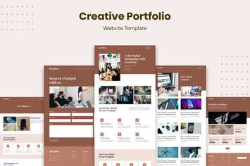 Creative Portfolio Website Template