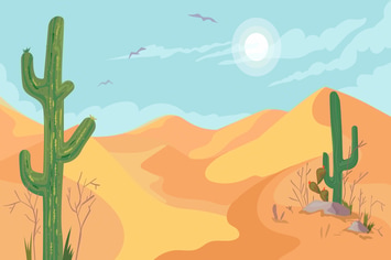 Desert - Illustration Background