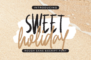Sweet Holiday - Sans & Script Font