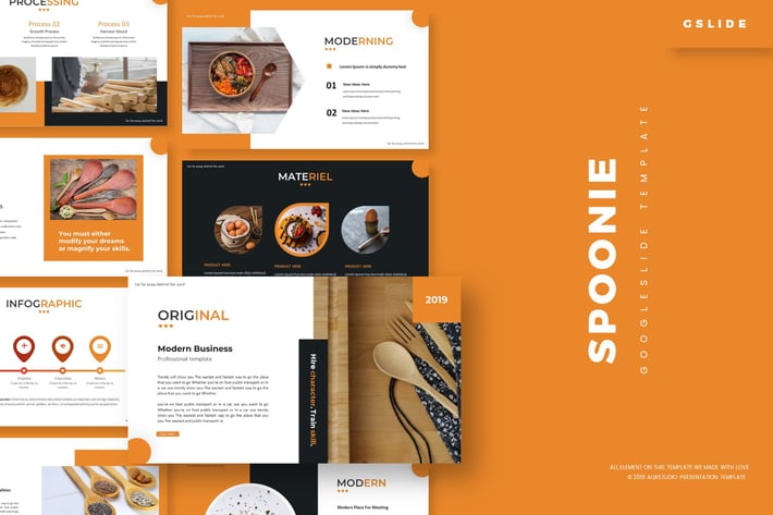 Spoonie - Google Slides Template