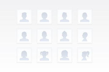 People Silhouettes Icons