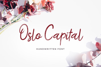 Oslo Capital Handwritten Font