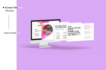 Screen Desktop Mockup V.2
