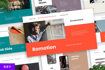 Romotion Business Presentation Template