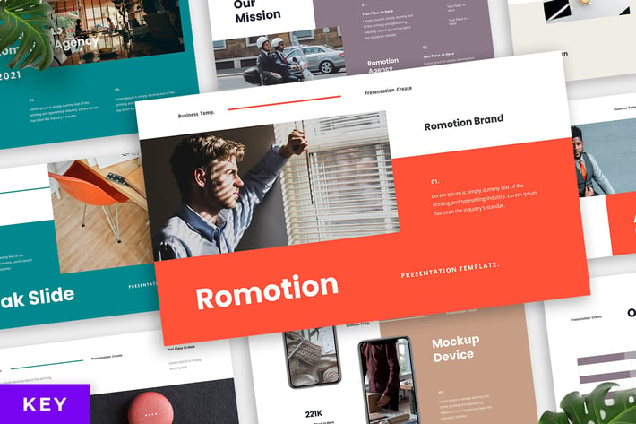 Romotion Business Presentation Template