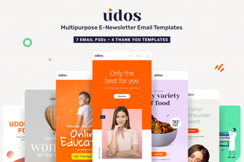 Udos - Multipurpose E-Newsletter Email Templates