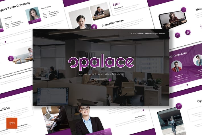 Opalace - Multipurpose Powerpoint Template