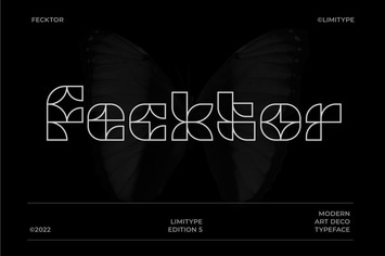 Fecktor - Modular Font