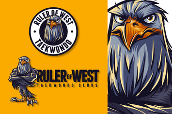 Eagle Mascot Logo