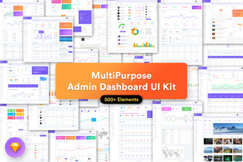 MultiPurpose Admin Dashboard UI Kit Template