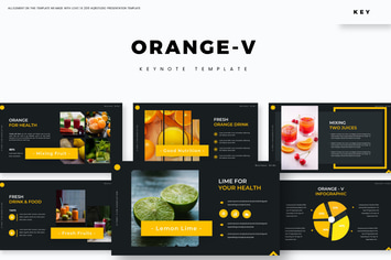 Orange-v - Keynote Template