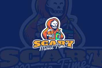 scary movie time - Mascot & Esport Logo