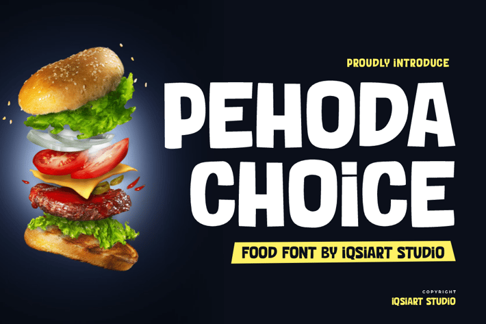 Pehoda Choice - Food Font