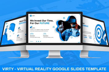 Virty - Virtual Reality Google Slides Template