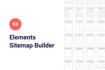 84 Sitemap Elements for Keynote